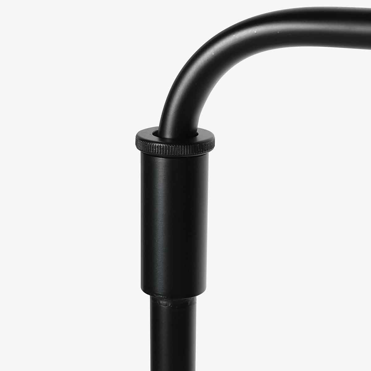 Lampadaire tendance en métal noir Steinhauer Bloeba – Image 9