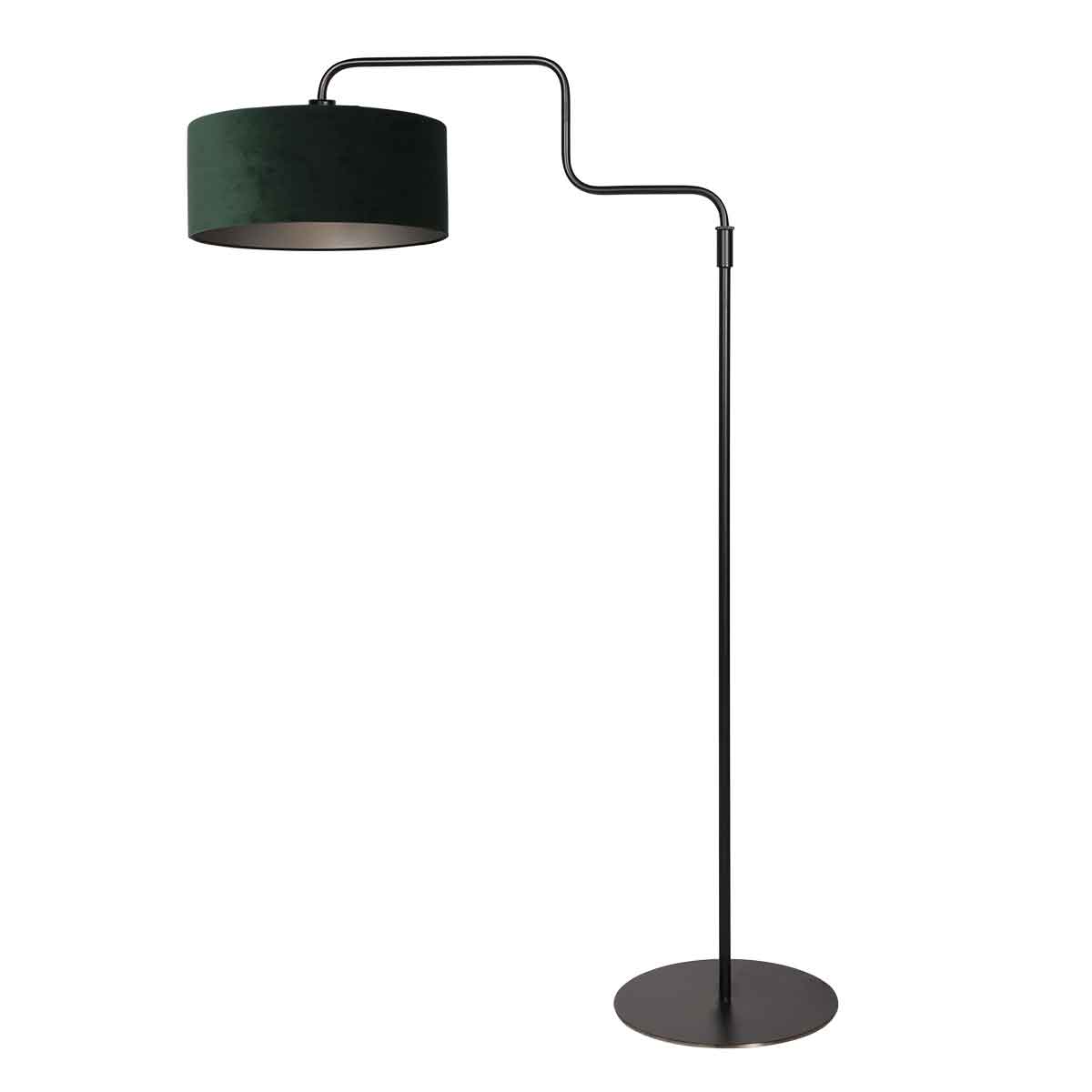 Lampadaire en velours vert pour une ambiance cosy et chic Steinhauer Bloeba – Image 2