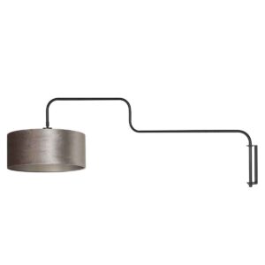 Alternative view of Applique murale en velours argenté pour une ambiance raffinée Steinhauer Bloeba