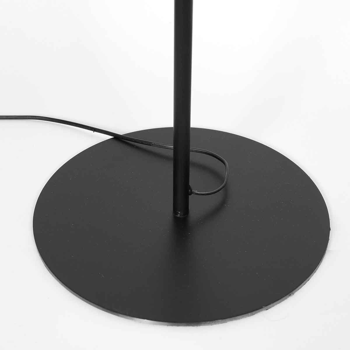 Lampadaire en bambou et métal noir au design tendance Steinhauer Bloeba – Image 5