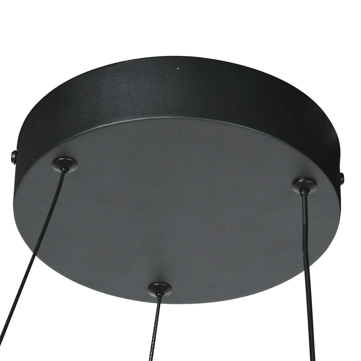 Suspension minimaliste anneau noir Mexlite Circolare – Image 11