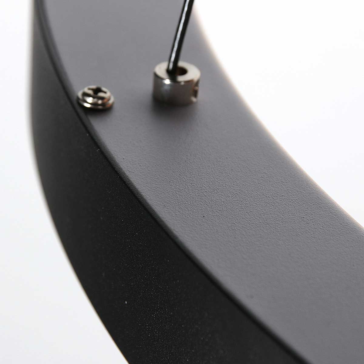 Suspension minimaliste anneau noir Mexlite Circolare – Image 6