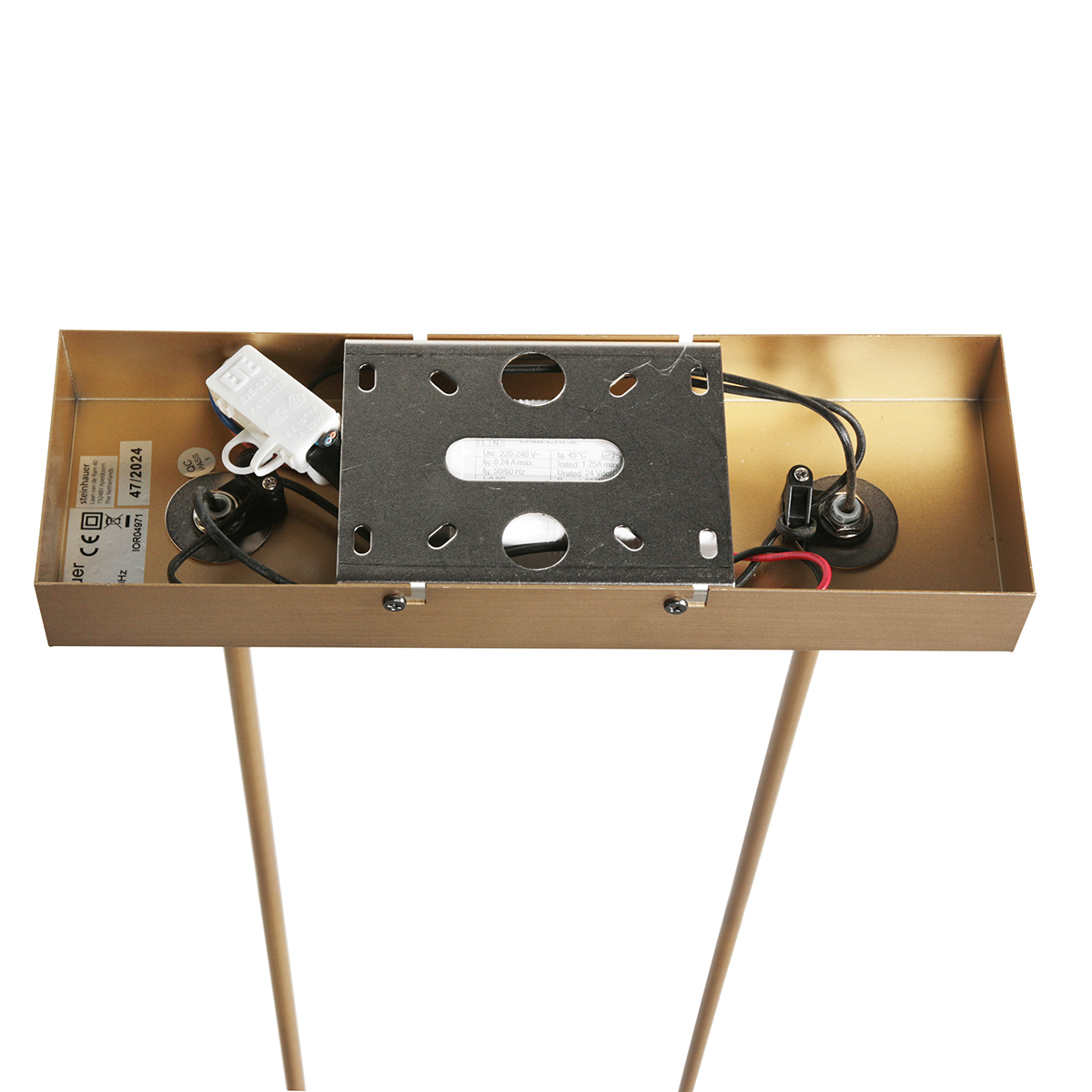 Lampe suspendue moderne en métal doré Steinhauer Zelena – Image 14