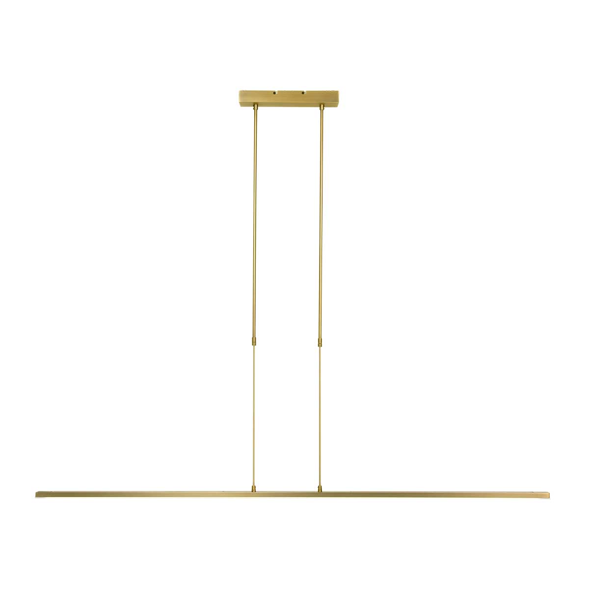 Lampe suspendue moderne en métal doré Steinhauer Zelena