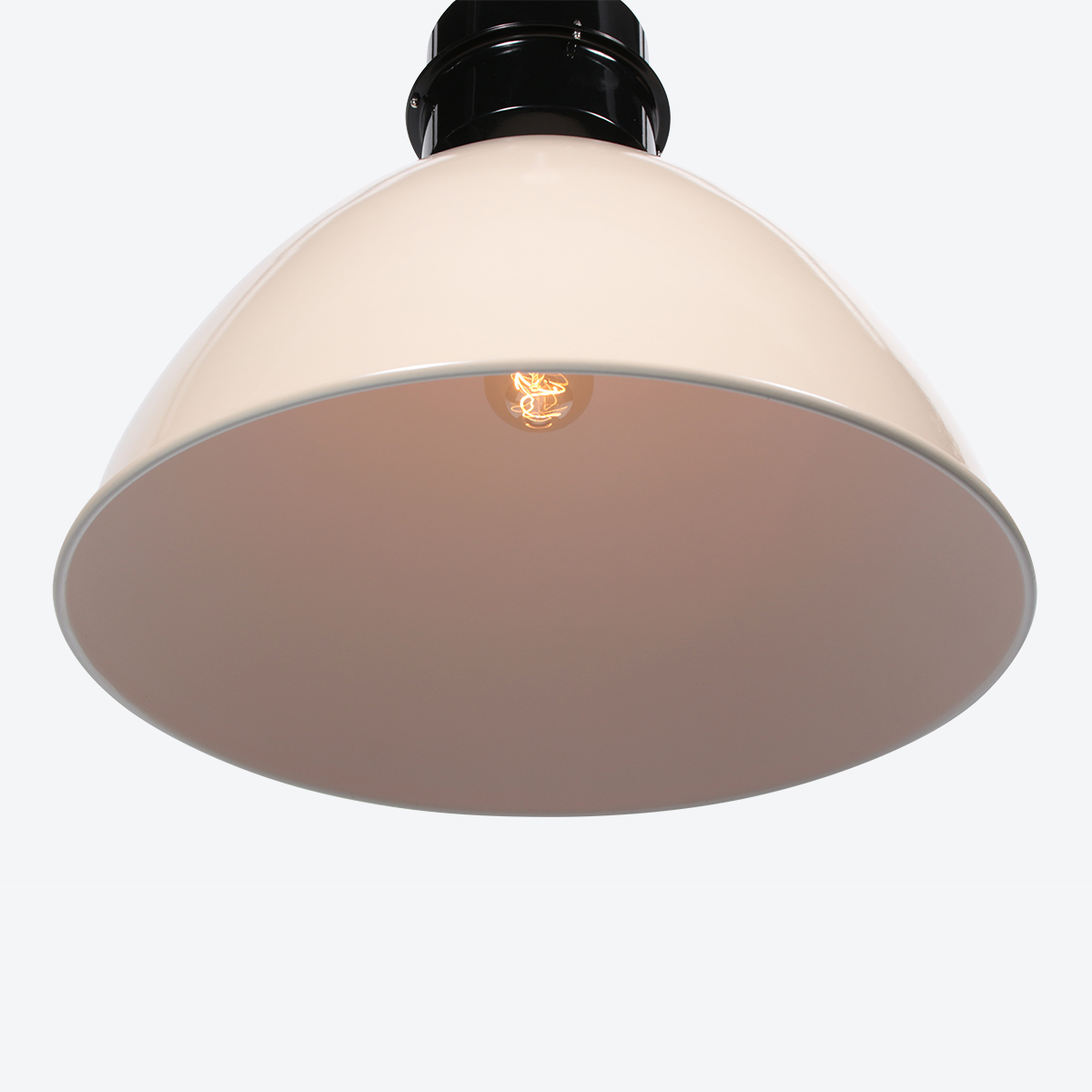 Grande suspension industrielle beige Anne Lighting Frisk – Image 6