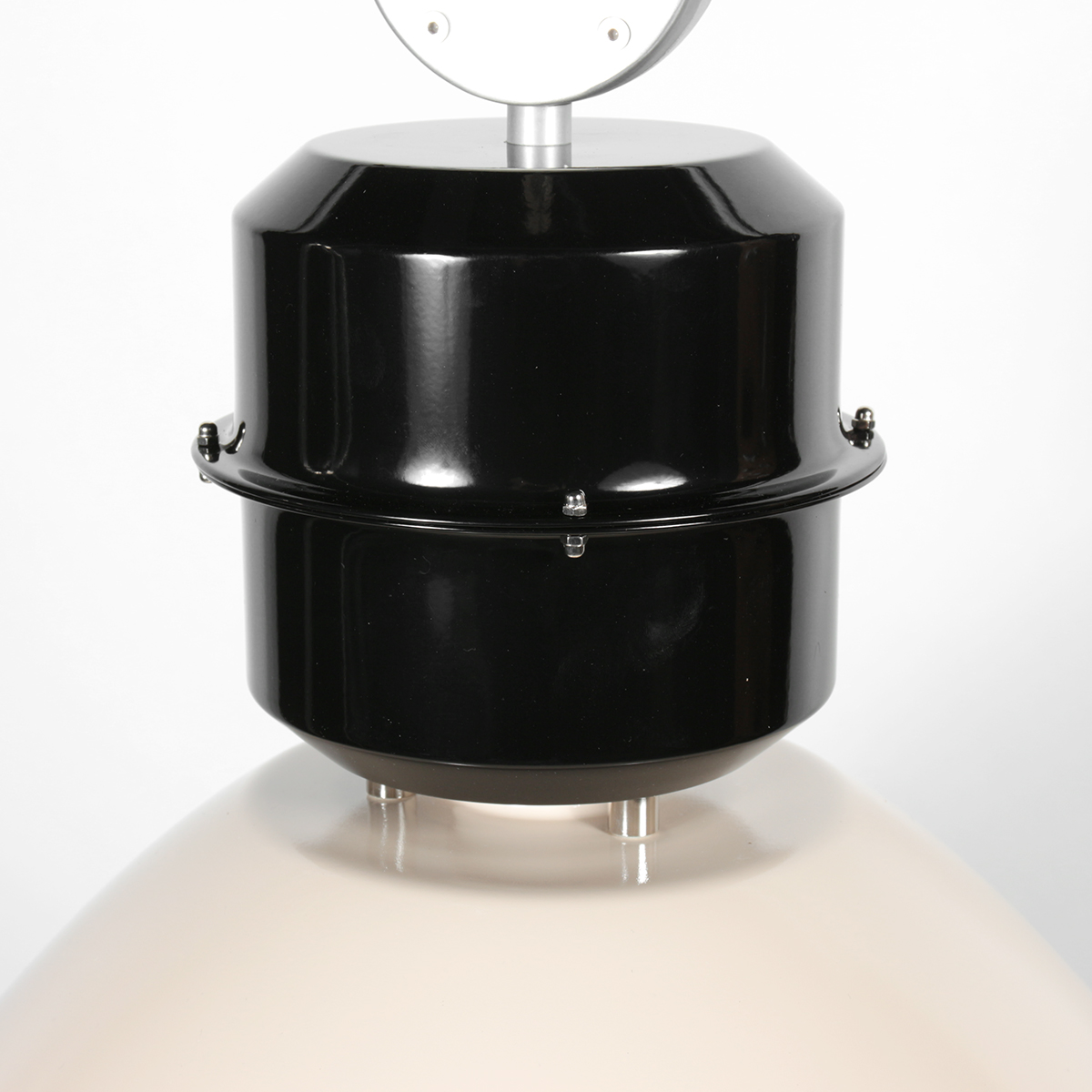 Grande suspension industrielle beige Anne Lighting Frisk – Image 5