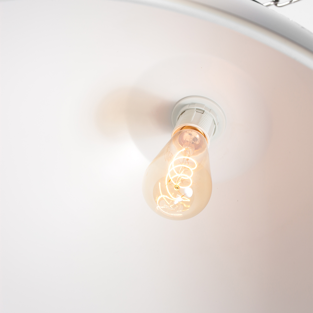 Grande suspension industrielle beige Anne Lighting Frisk – Image 12