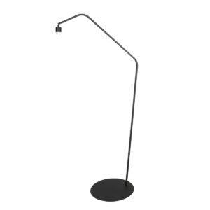 Alternative view of Lampe arc noire avec coude Anne Lighting ZigZag