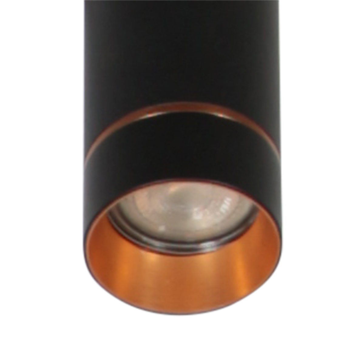 Lampe de table noire 5 lumières cylindriques Mexlite DownLume – Image 5