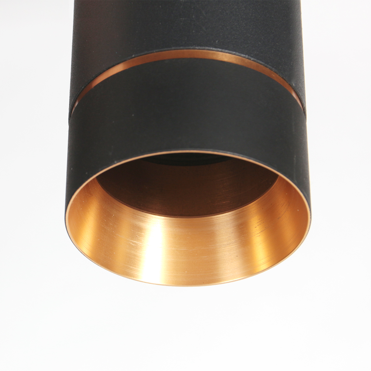 Lampe de table noire 5 lumières cylindriques Mexlite DownLume – Image 7