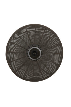 Alternative view of Suspension ronde en fil noir Light & Living Bahoto