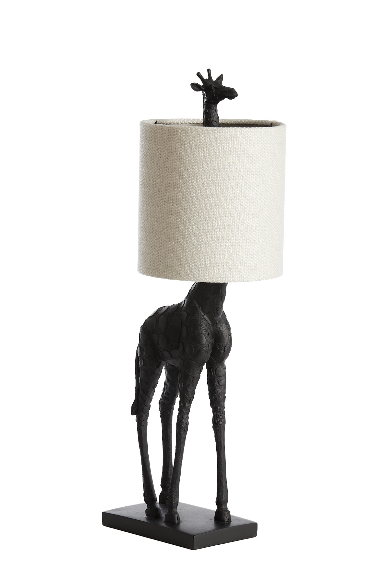 Lampe girafe avec abat-jour blanc Light & Living Giraffe – Image 3