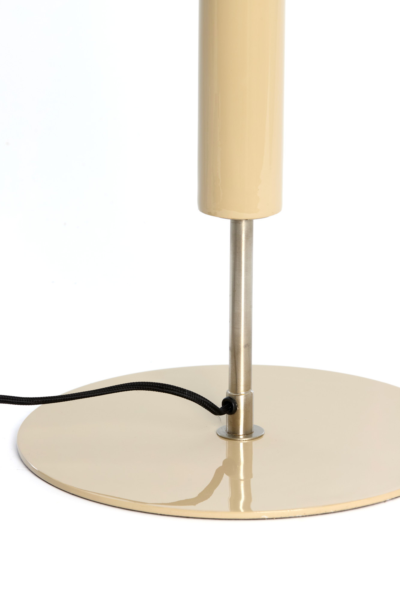 Pied de lampe en métal beige Light & Living Kulai – Image 5