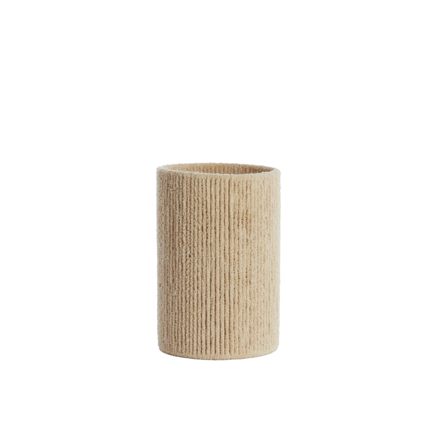 Abat-jour beige strié Light & Living Medana