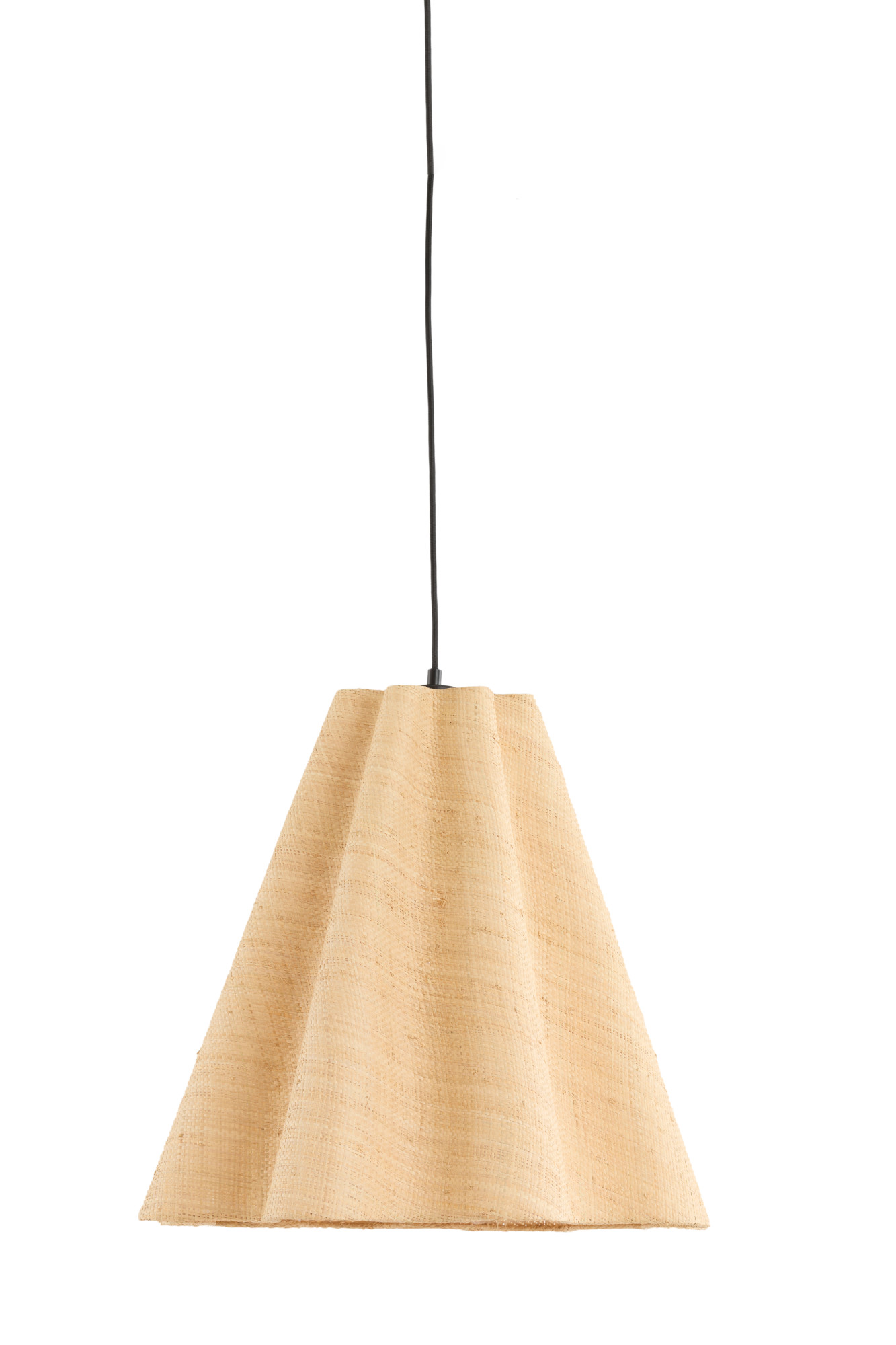 Suspension beige en forme de cône Light & Living Bezaha – Image 2