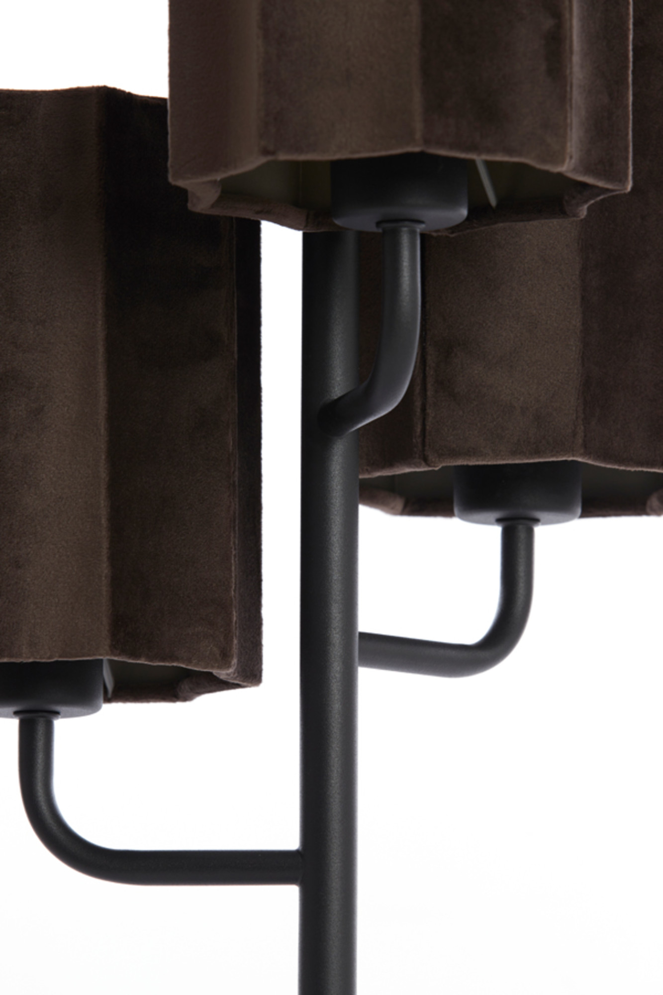 Lampe de table géométrique 3 lumières avec abat-jours Light & Living Edisa – Image 3