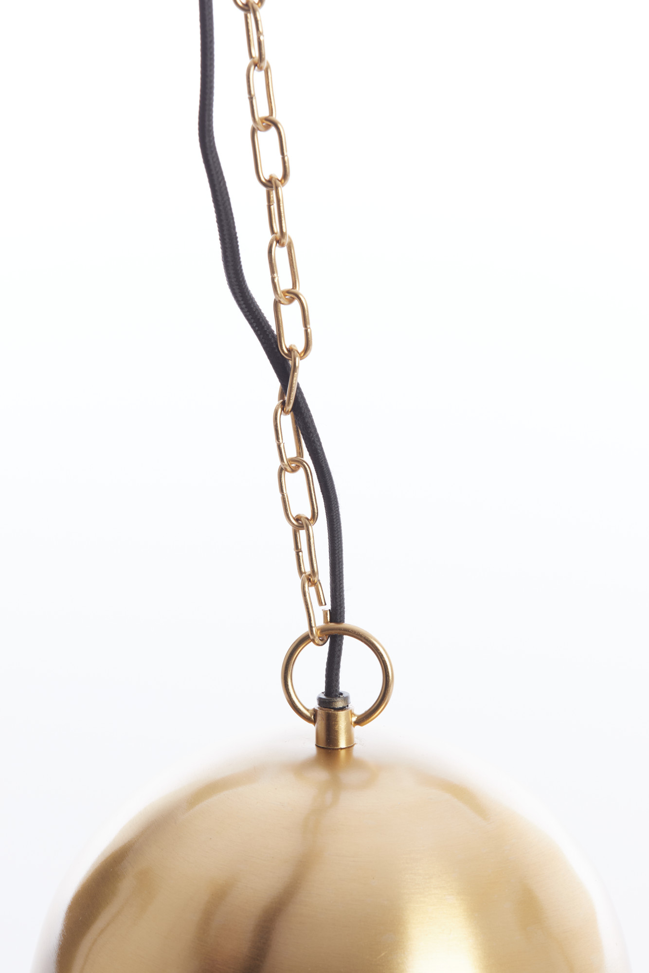 Suspension vert-doré avec abat-jour design Light & Living Cetara – Image 6