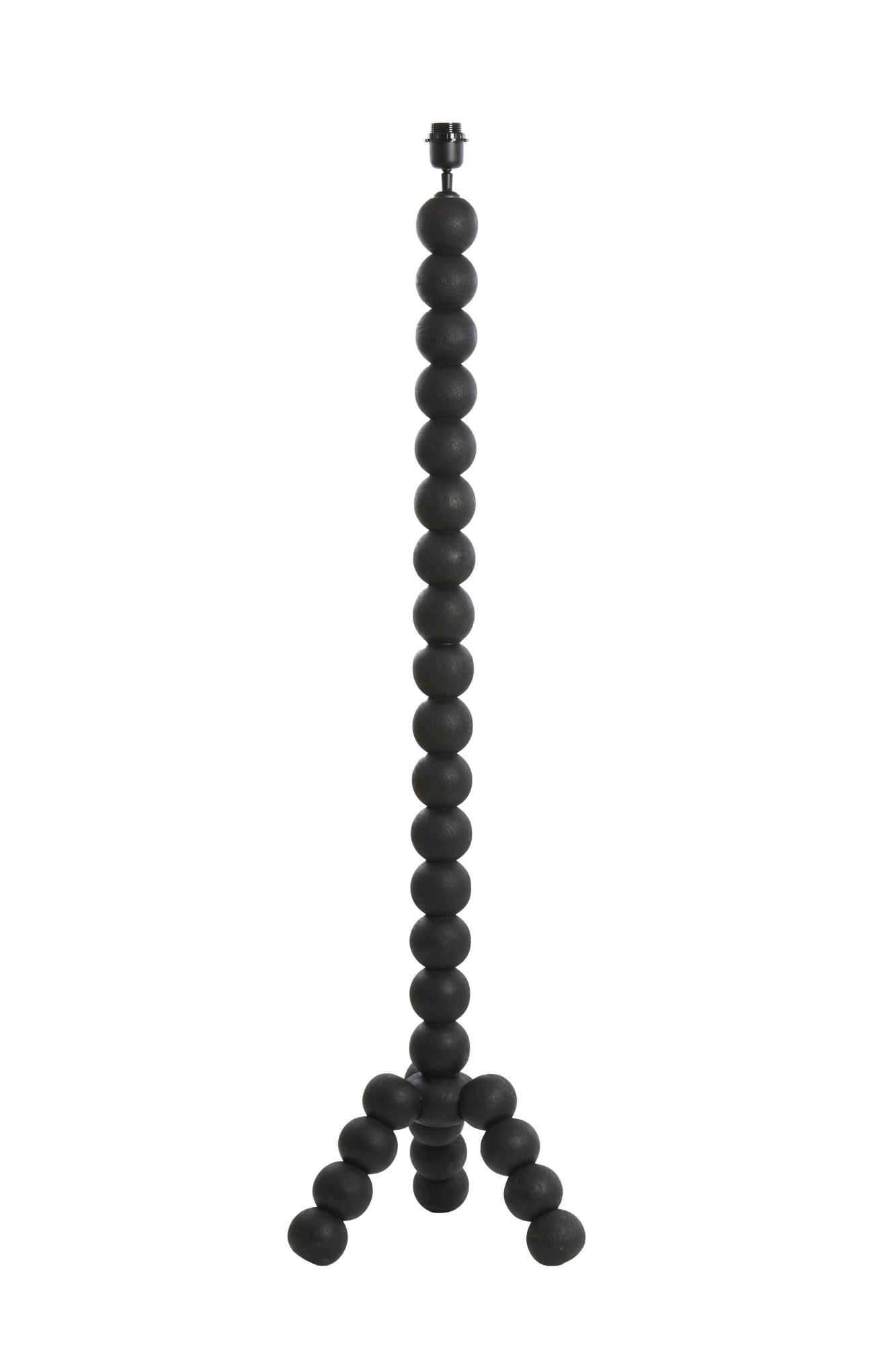 Socle de lampe noir en forme de boule Light & Living Veglio – Image 2