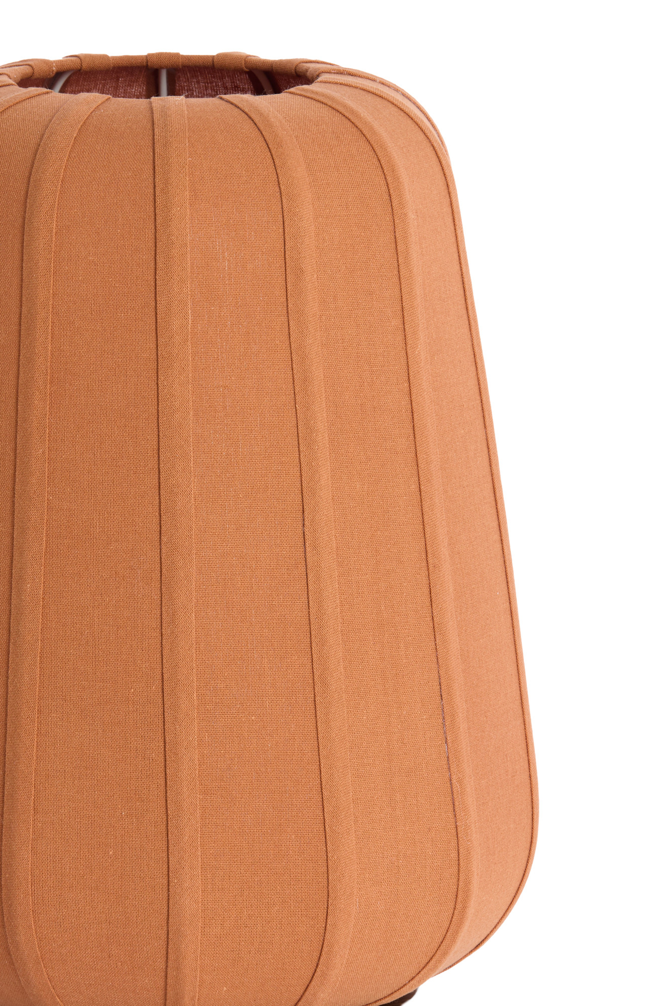 Lampe orange plissée Light & Living Bibury – Image 3