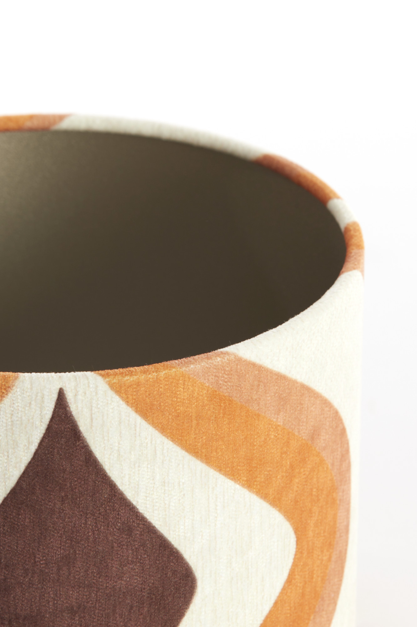 Abat-jour en tissu à motif rétro Light & Living Cookie – Image 3