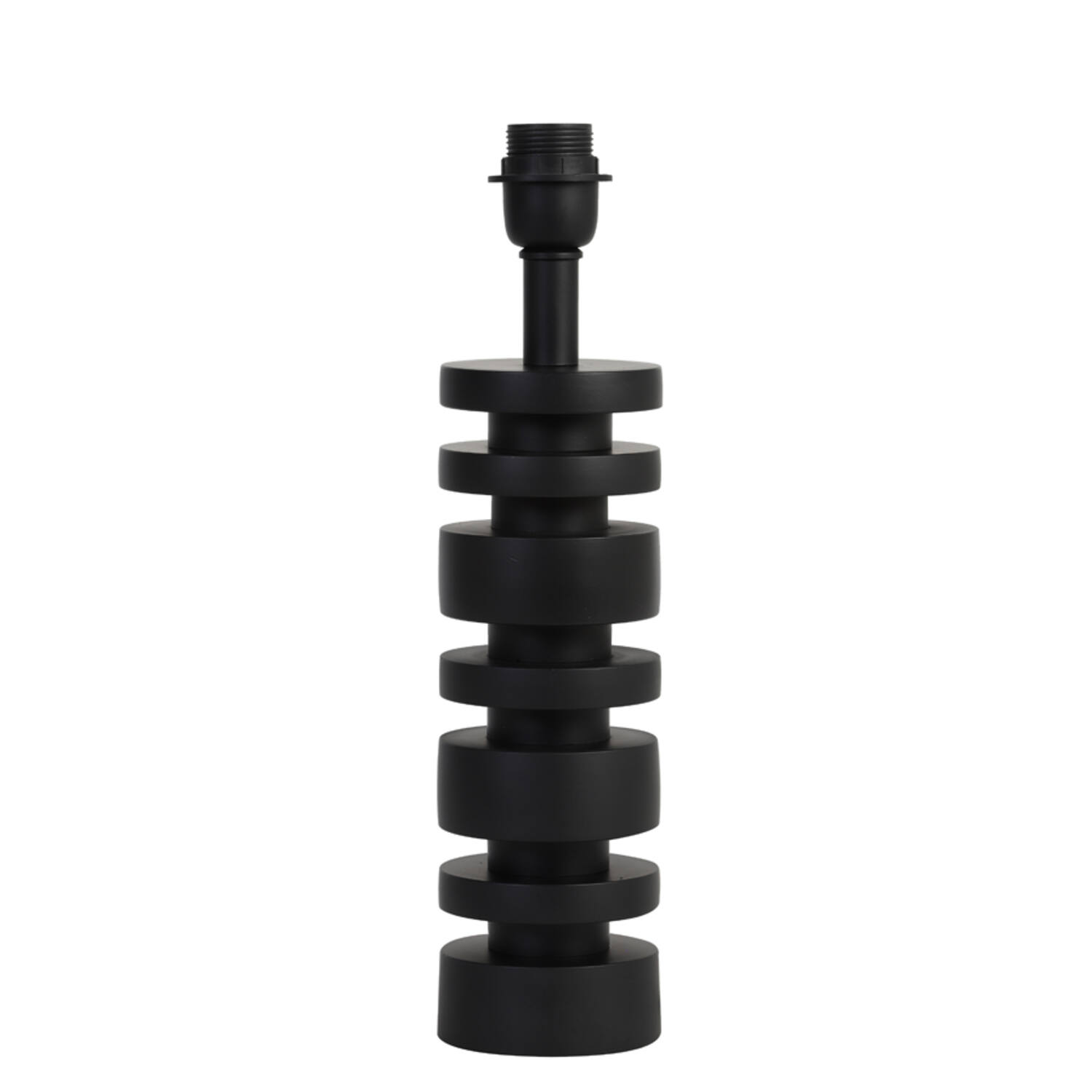 Piedestal de lampe noire design Light & Living Desley