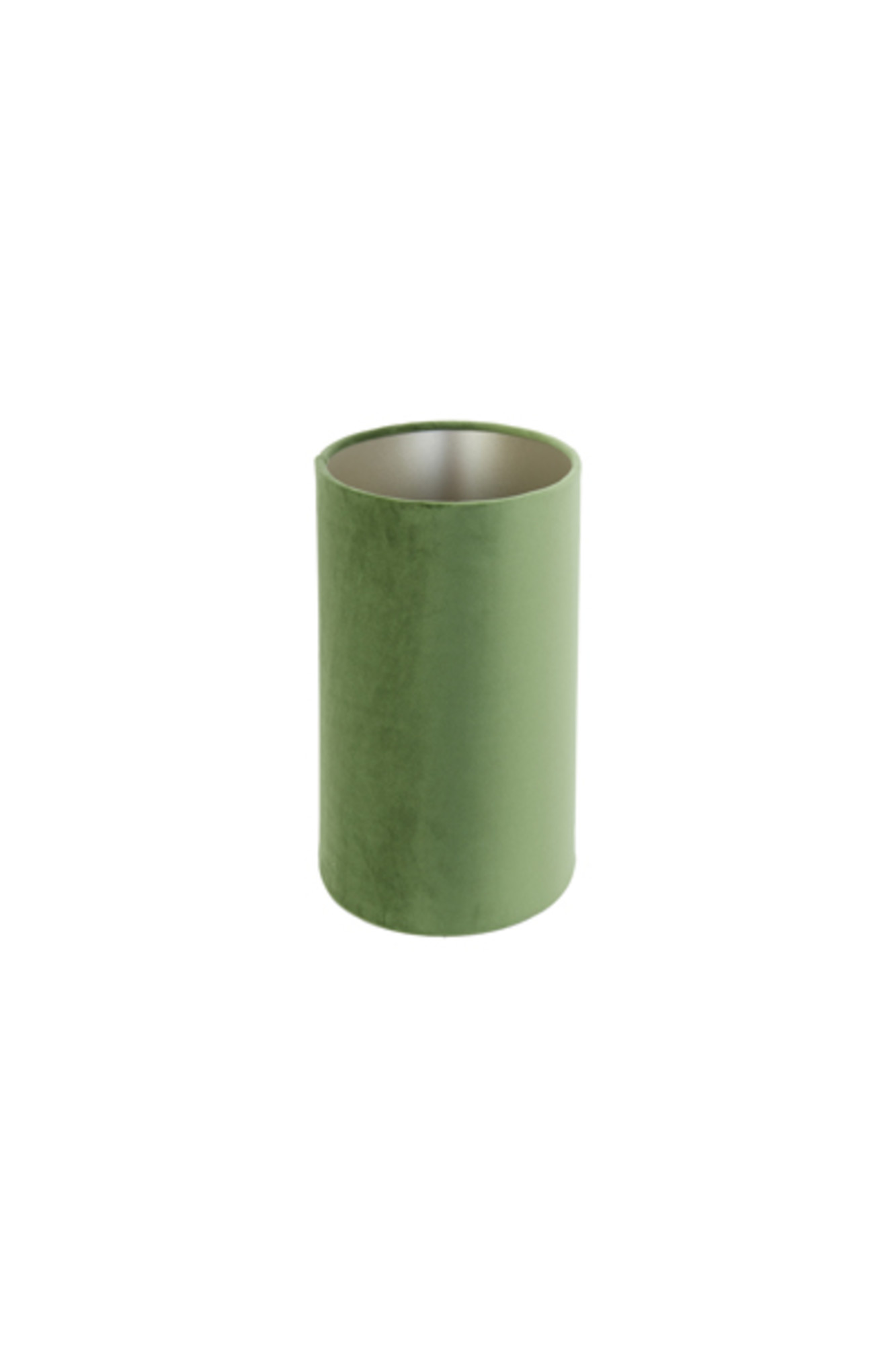Abat-jour vert, forme cylindrique Light & Living Velours – Image 5
