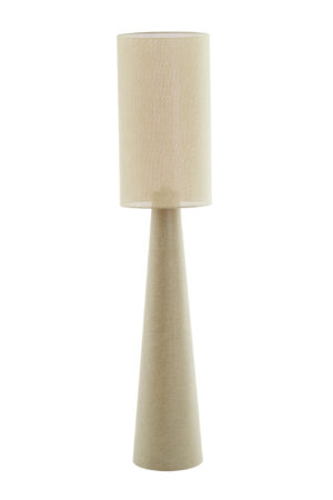 Alternative view of Lampadaire chaleureux avec abat-jour beige Light & Living Micky