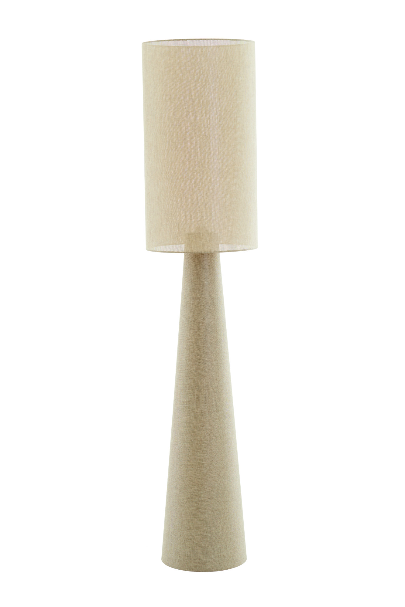 Lampadaire chaleureux avec abat-jour beige Light & Living Micky – Image 2