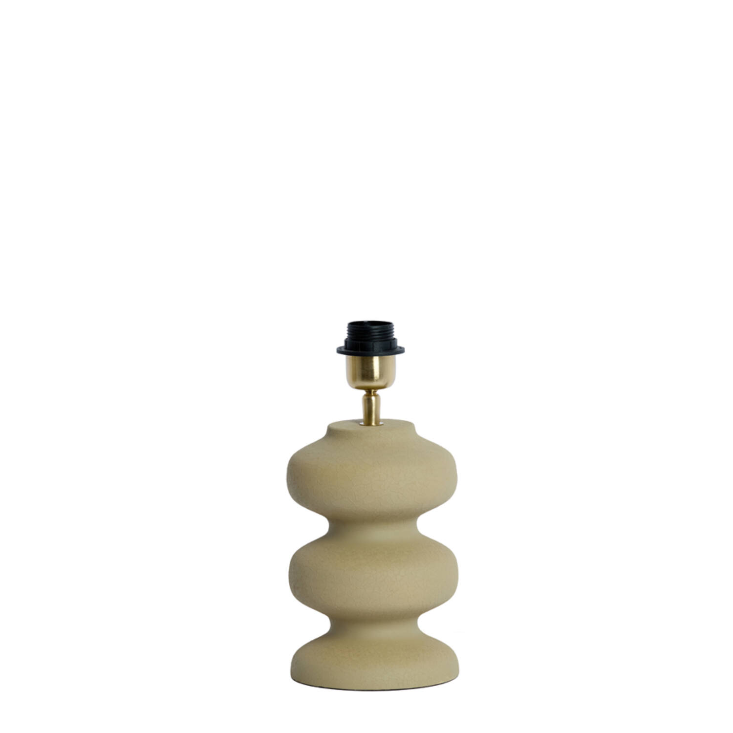 Pied de lampe en céramique beige Light & Living Soroca