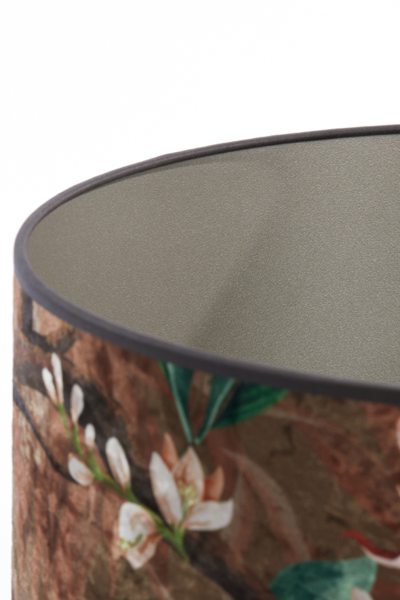 Abat-jour imprimé d'animaux avec des fleurs Light & Living Passaro – Image 5