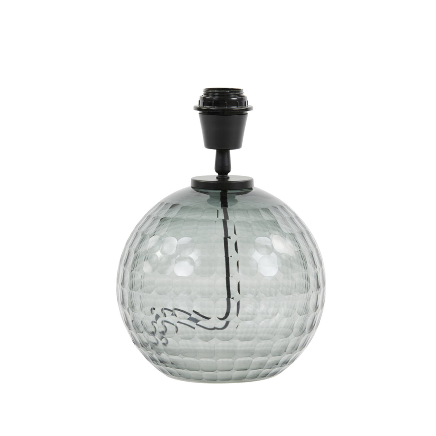 Pied de lampe en verre en forme de boule Light & Living Taiki