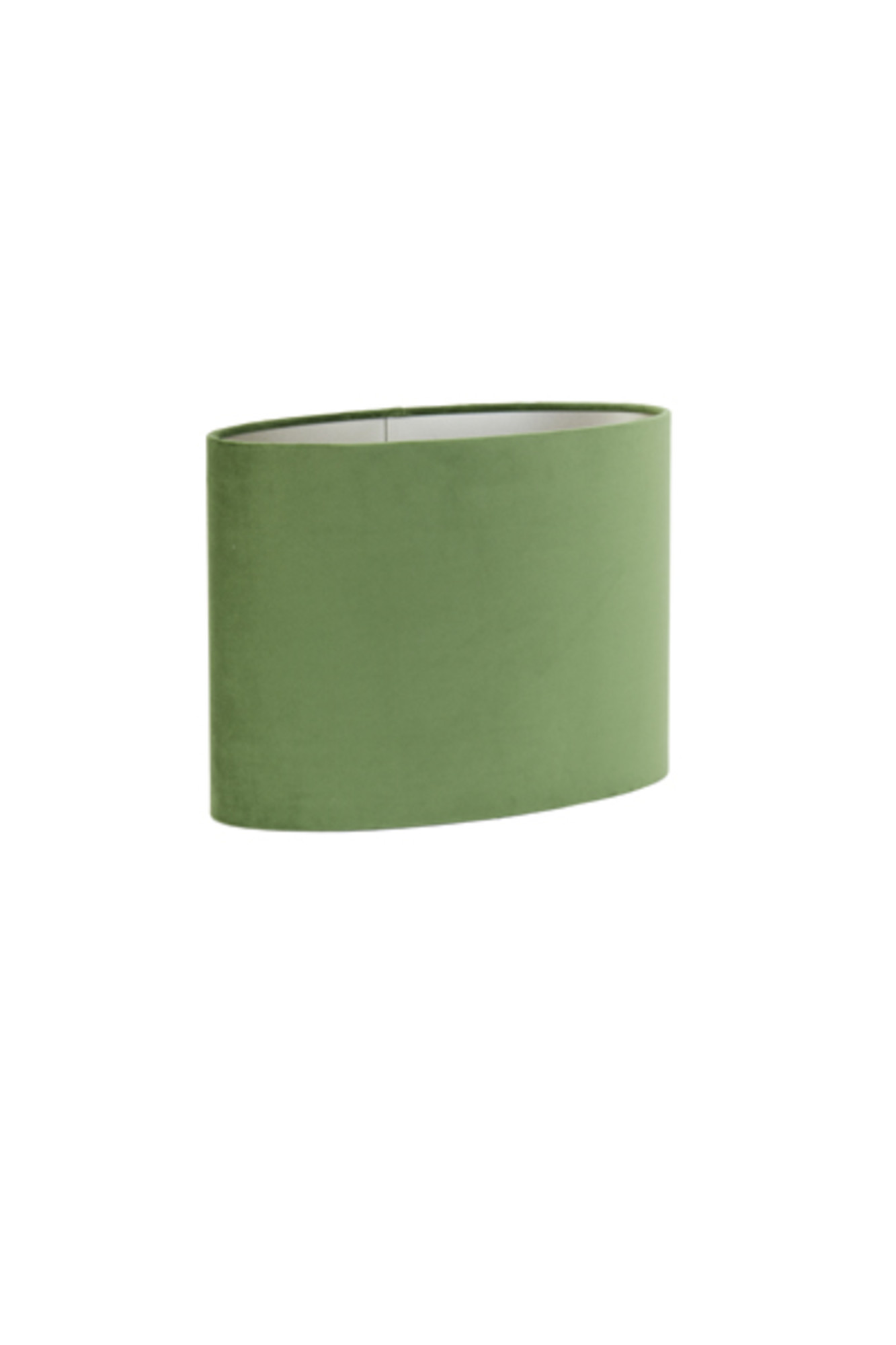 Abat-jour vert, forme cylindrique Light & Living Velours – Image 3