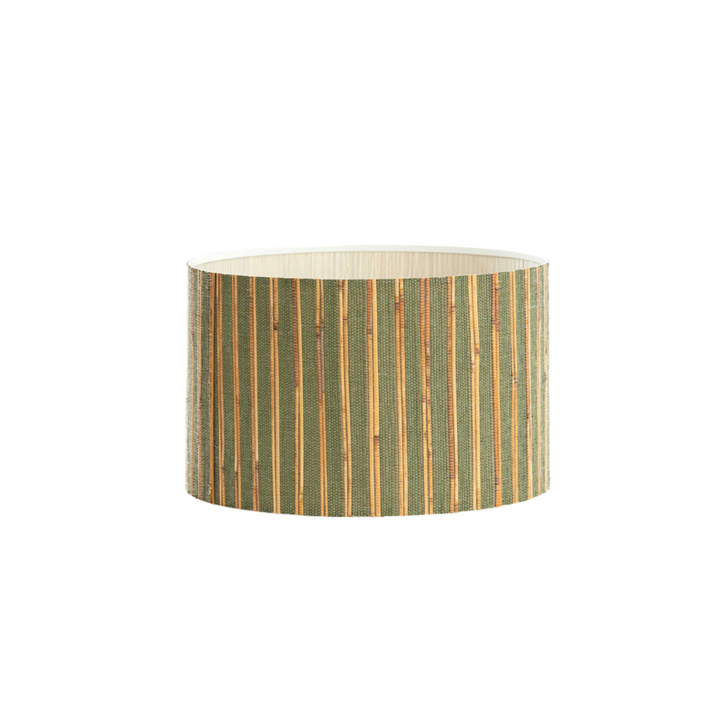 abat-jour cylindrique à rayures Light & Living Simno