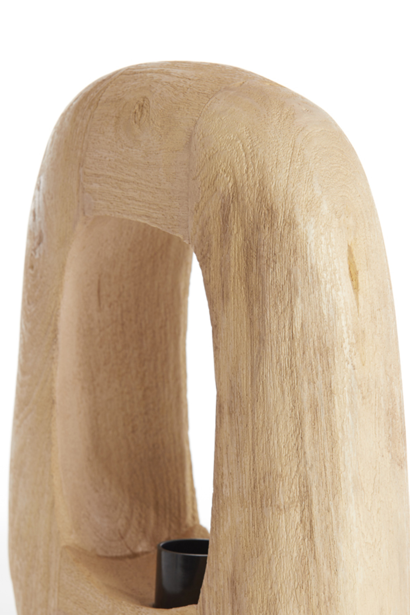 Socle de lampe en bois ovale Light & Living Kelafo – Image 7