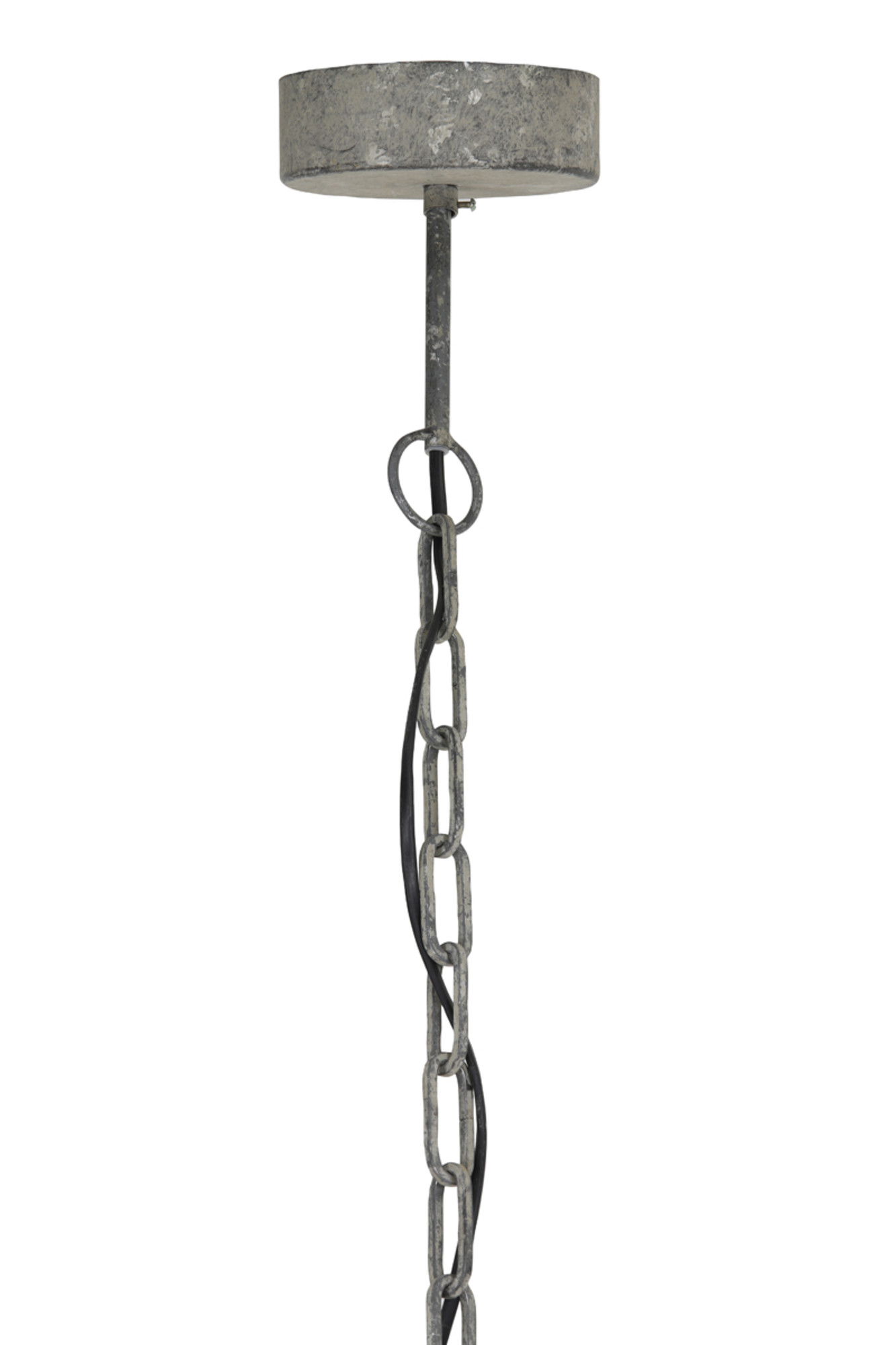 Suspension lustre en perles de bois Light & Living Luna – Image 8