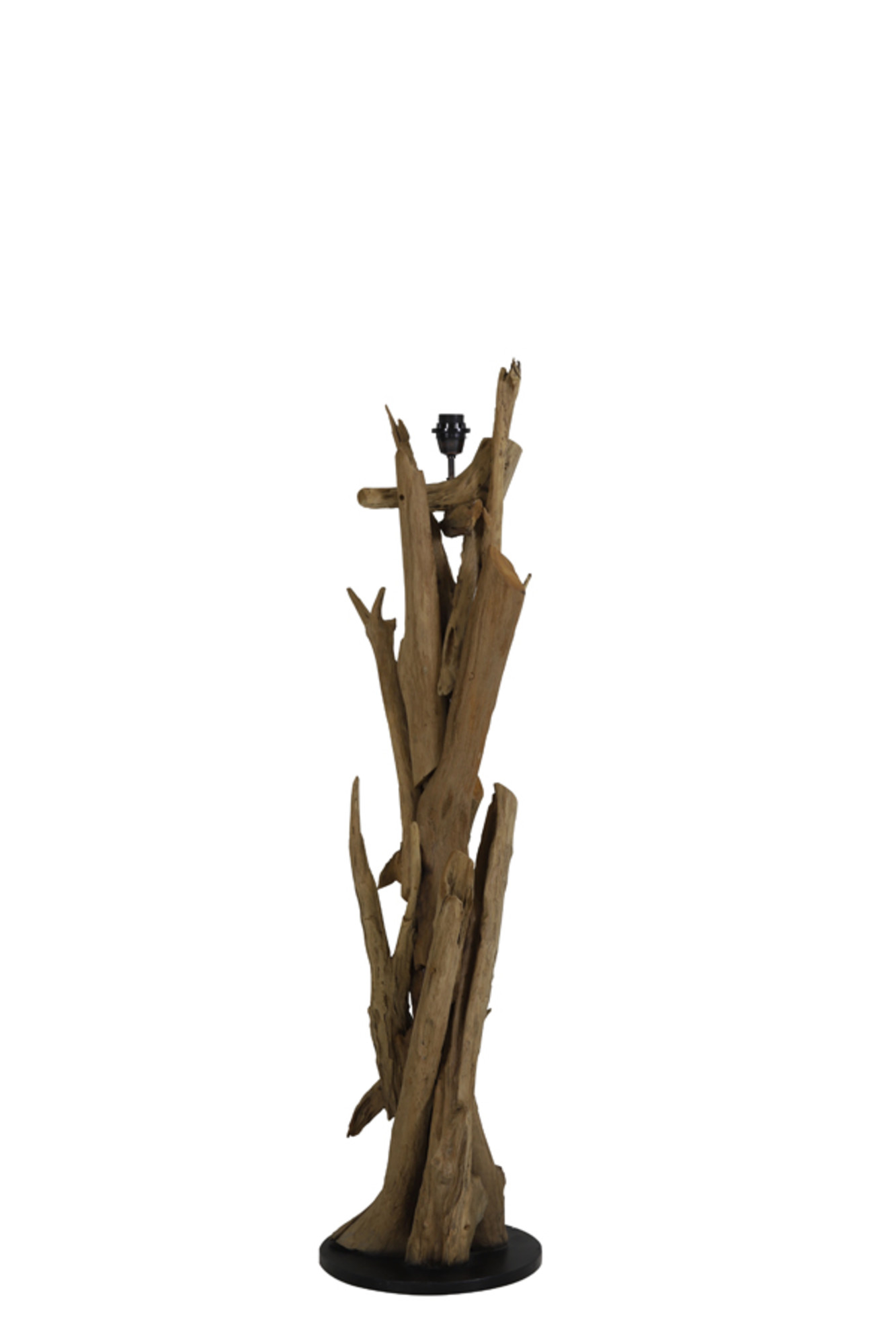 Base de lampe en bois rustique Light & Living Vidin – Image 2