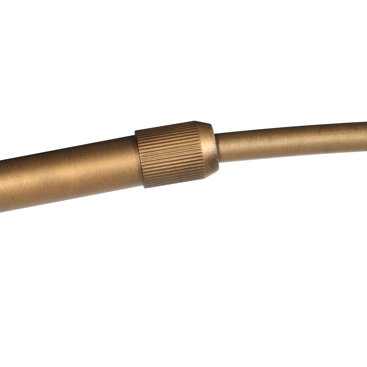 Lampadaire bronze classique avec abat-jour en jonc Steinhauer Sparkled Light – Image 10