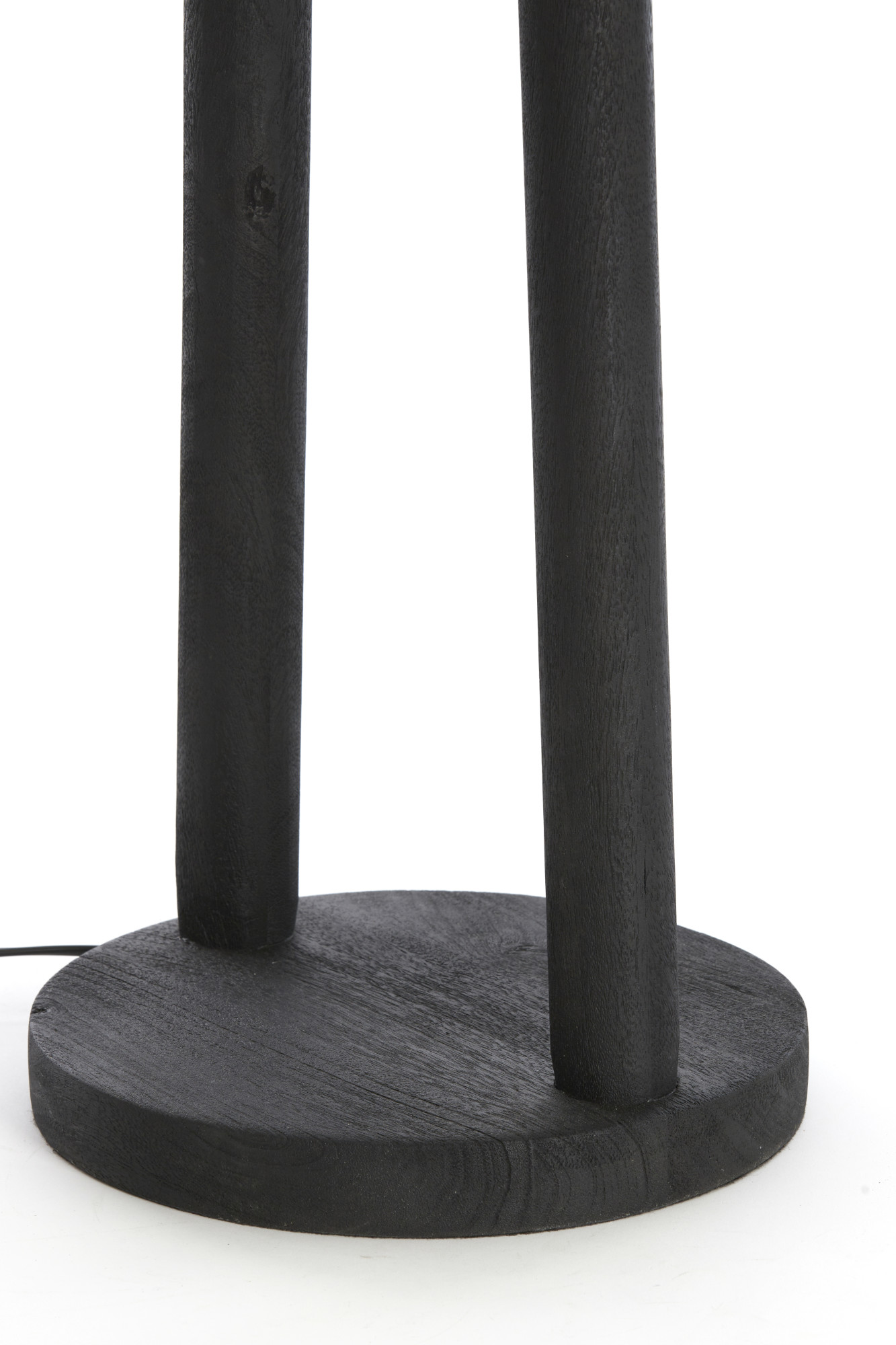 Piedestal de lampe noire design moderne Light & Living Xitta – Image 5