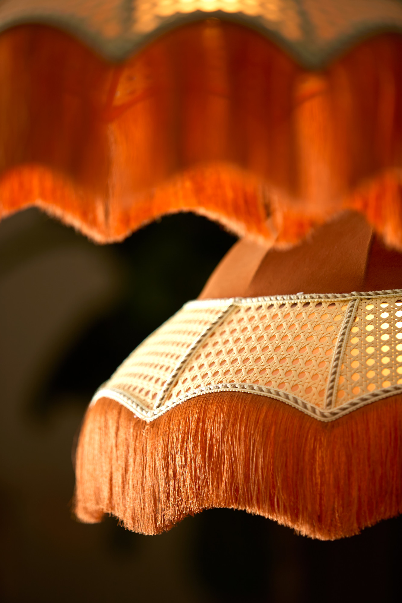 Suspension rétro colorée avec franges Light & Living Mizia – Image 5