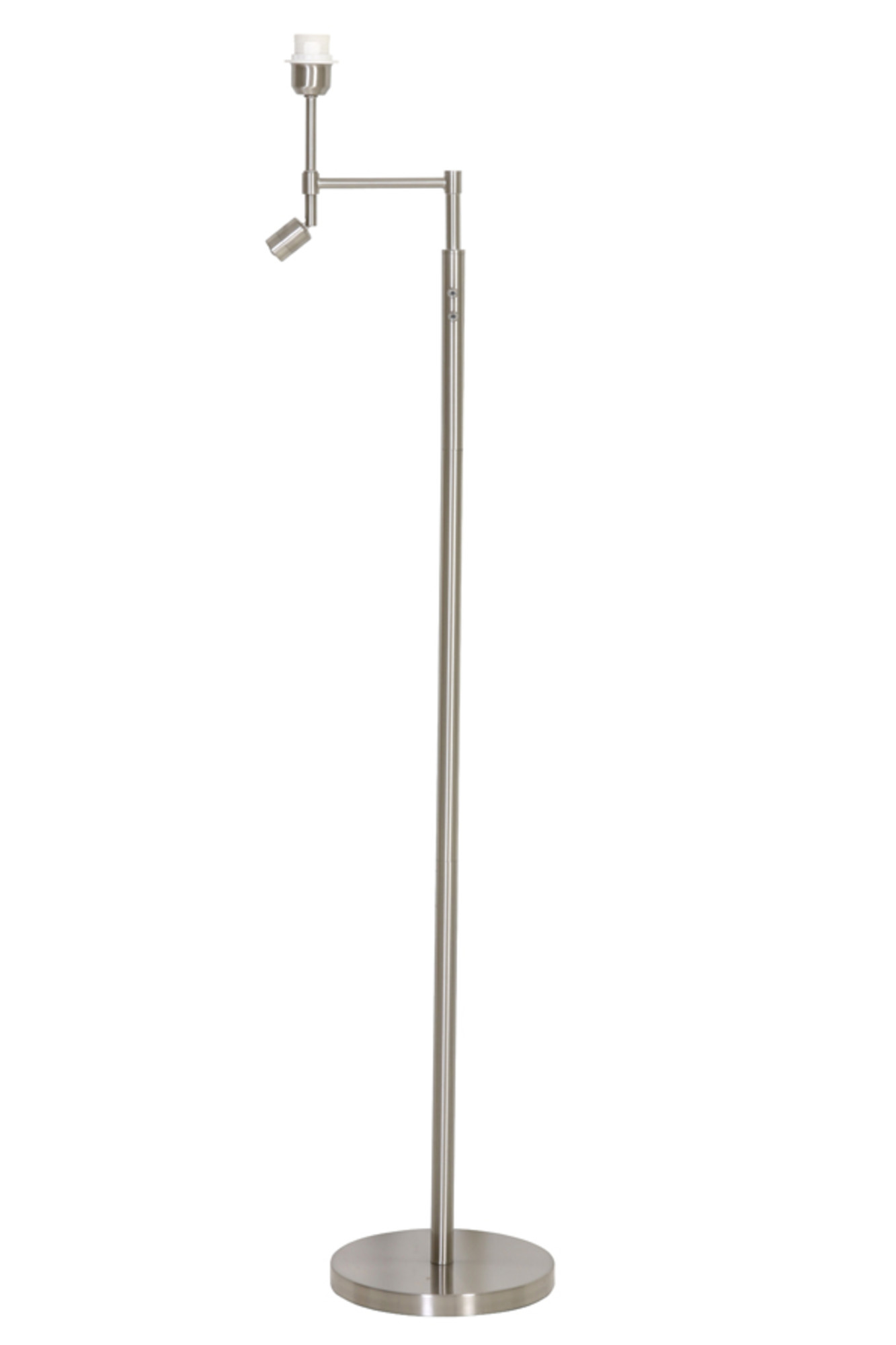 Socle de lampe rotatif argenté Light & Living Montana – Image 2