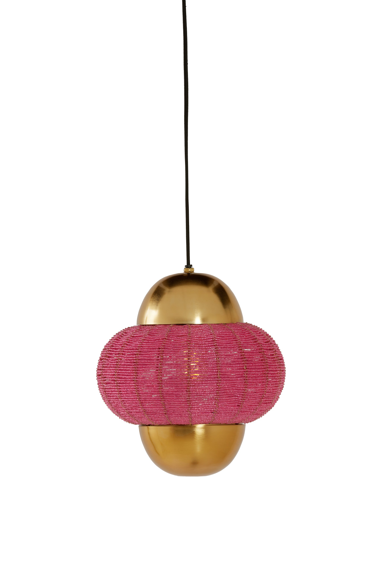Suspension dorée et rose au look luxueux Light & Living Cetara – Image 2