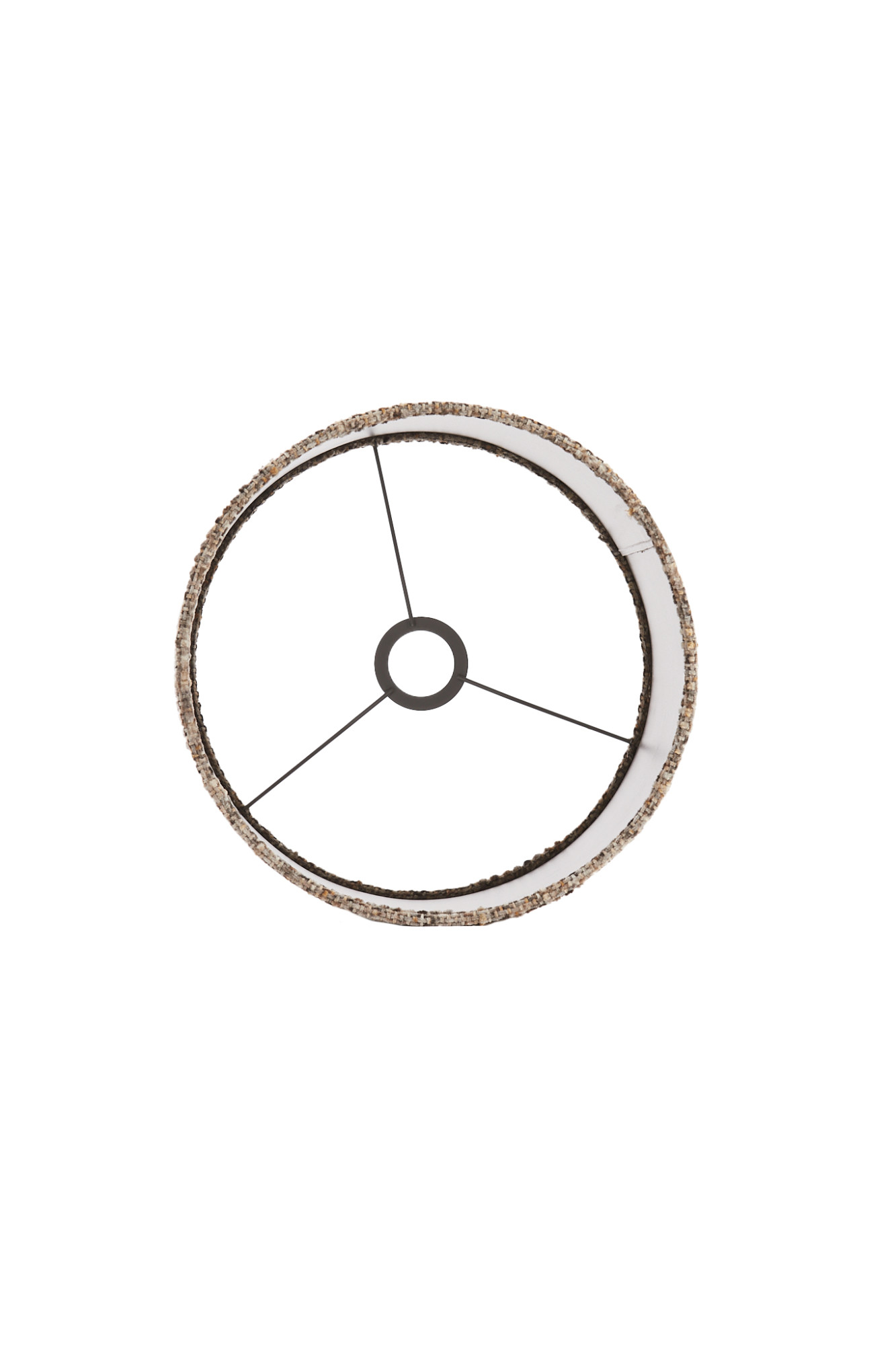 Abat-jour en tissu dans des tons neutres Light & Living Osire – Image 7