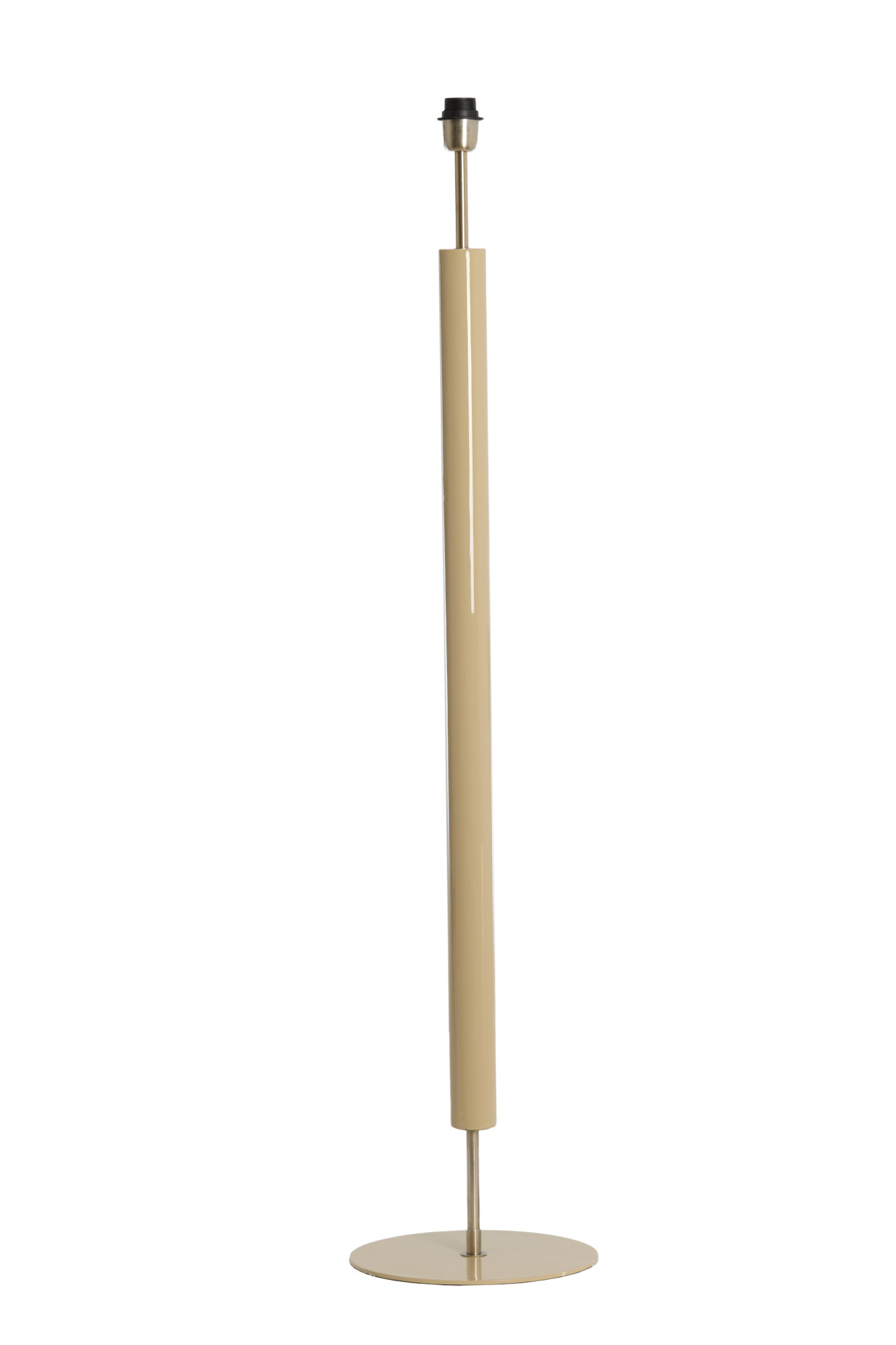 Pied de lampe en métal beige Light & Living Kulai – Image 2