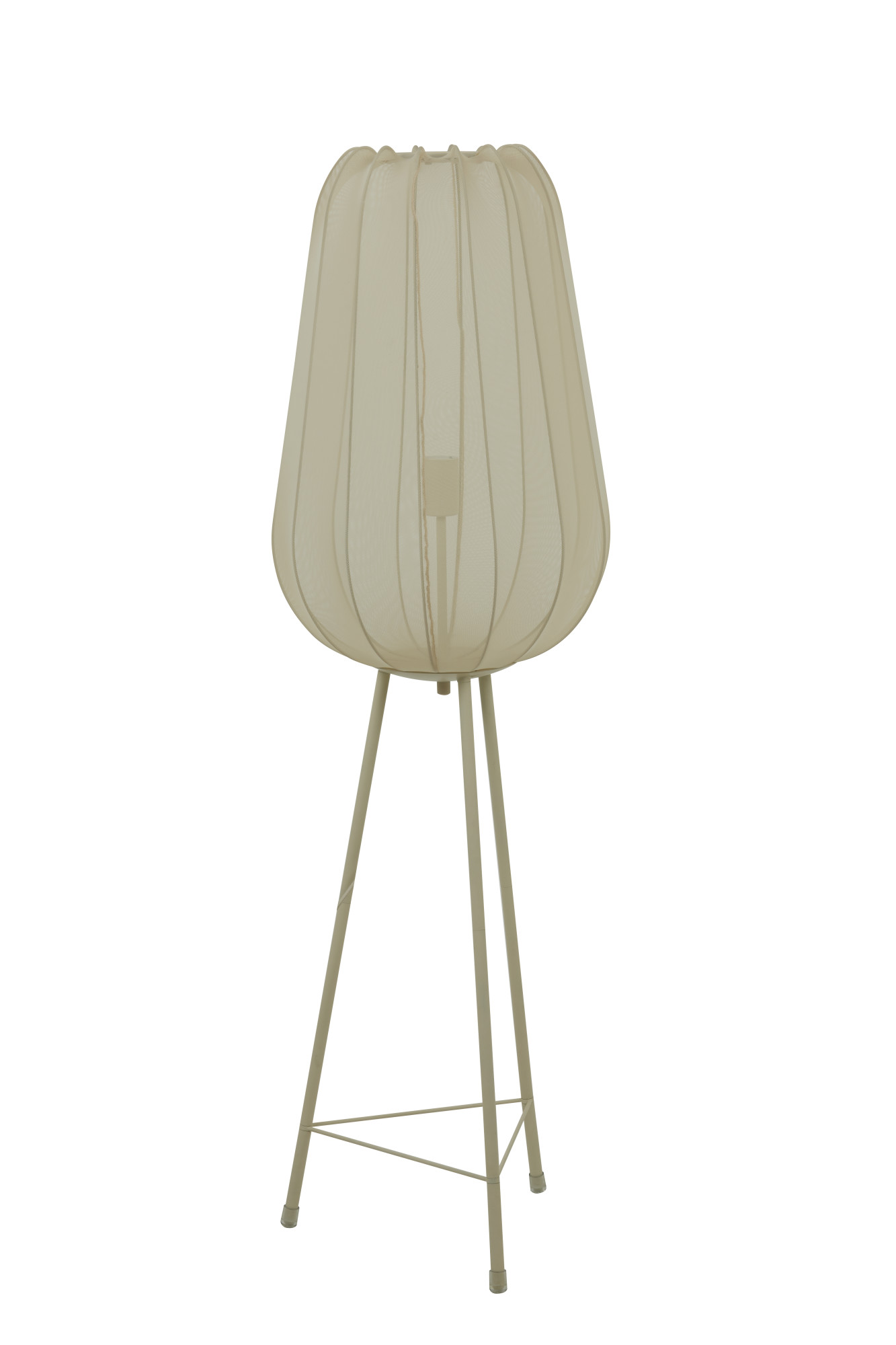 Lampadaire beige sur trépied Light & Living Plumeria – Image 2