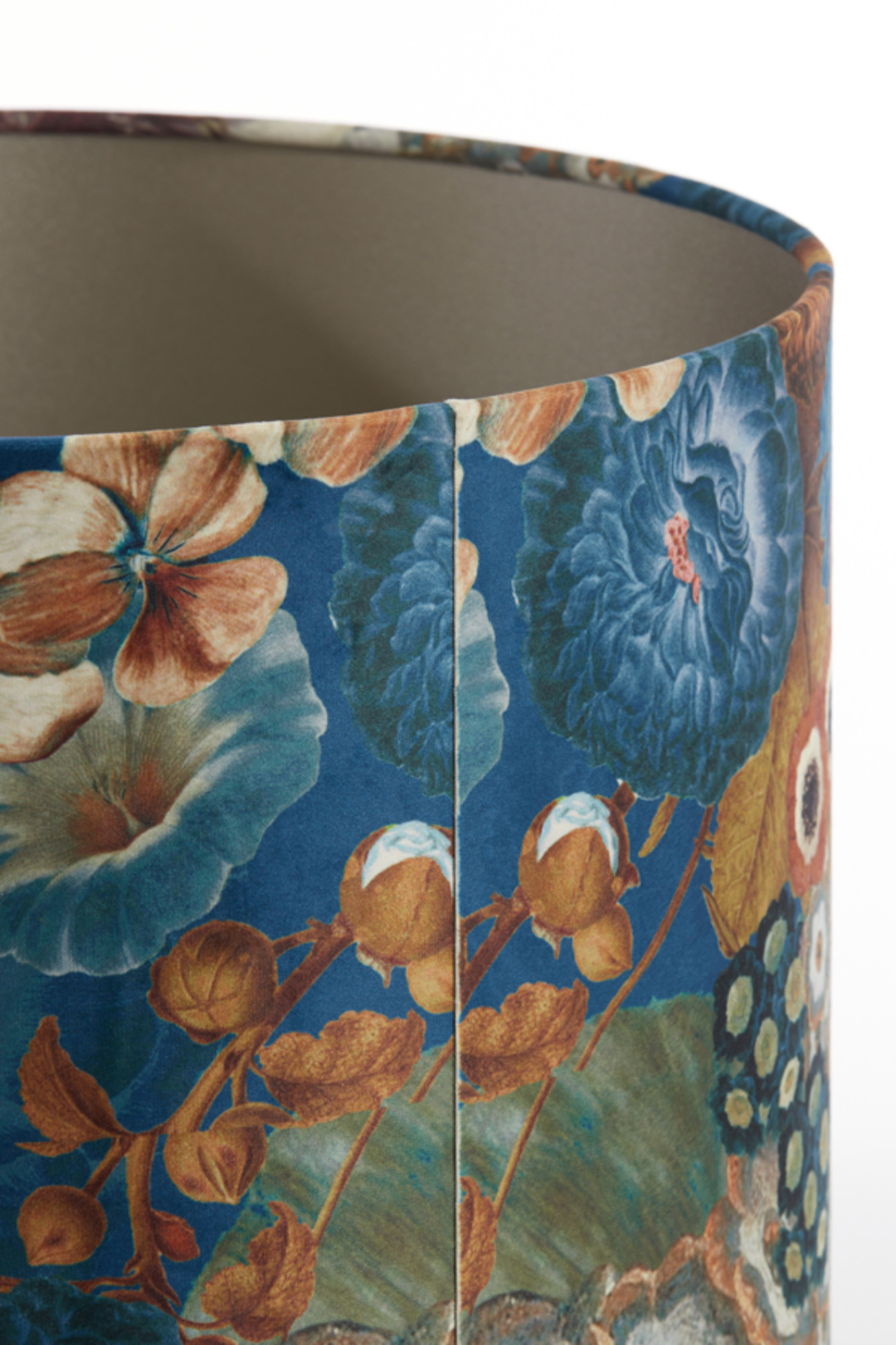 Abat-jour à motif fleuri cylindrique Light & Living Bloom – Image 5