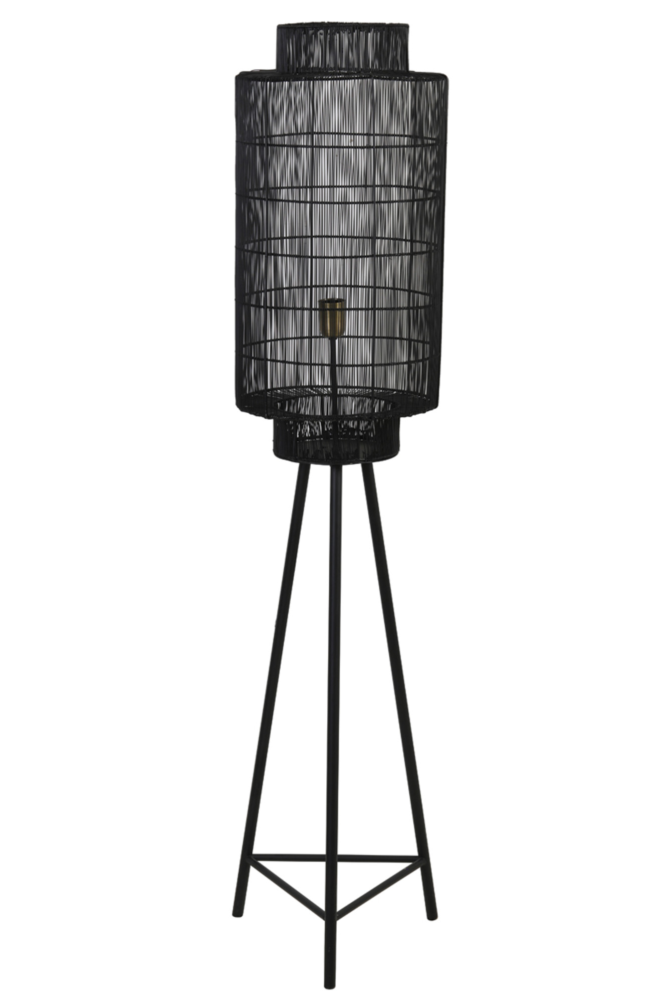 Lampadaire noir sur pied Light & Living Gruaro – Image 5