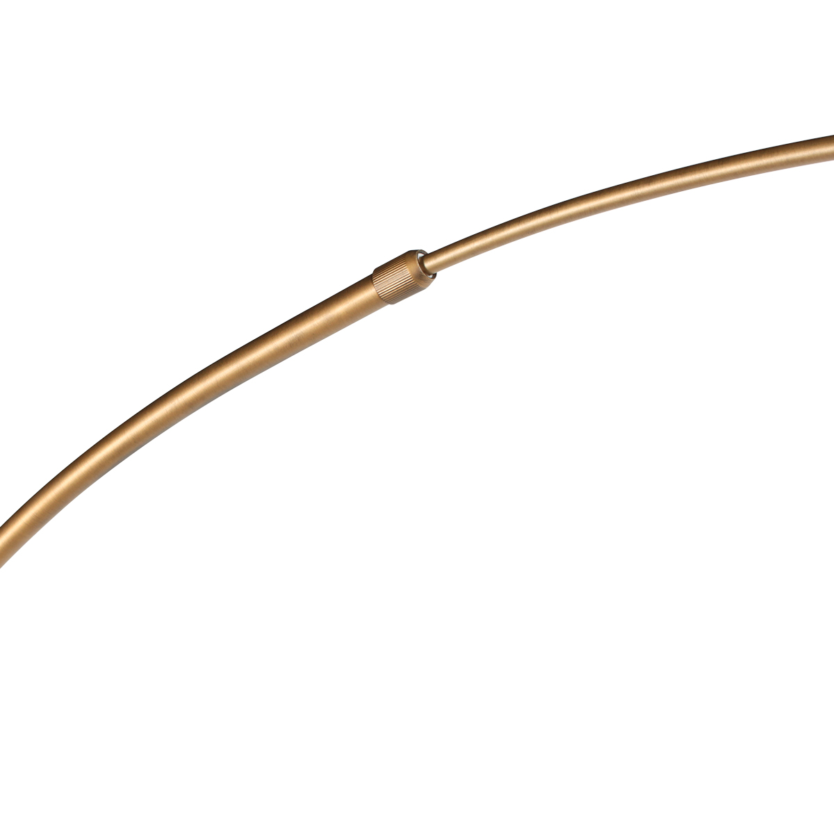 Lampadaire bronze classique avec abat-jour en jonc Steinhauer Sparkled Light – Image 11