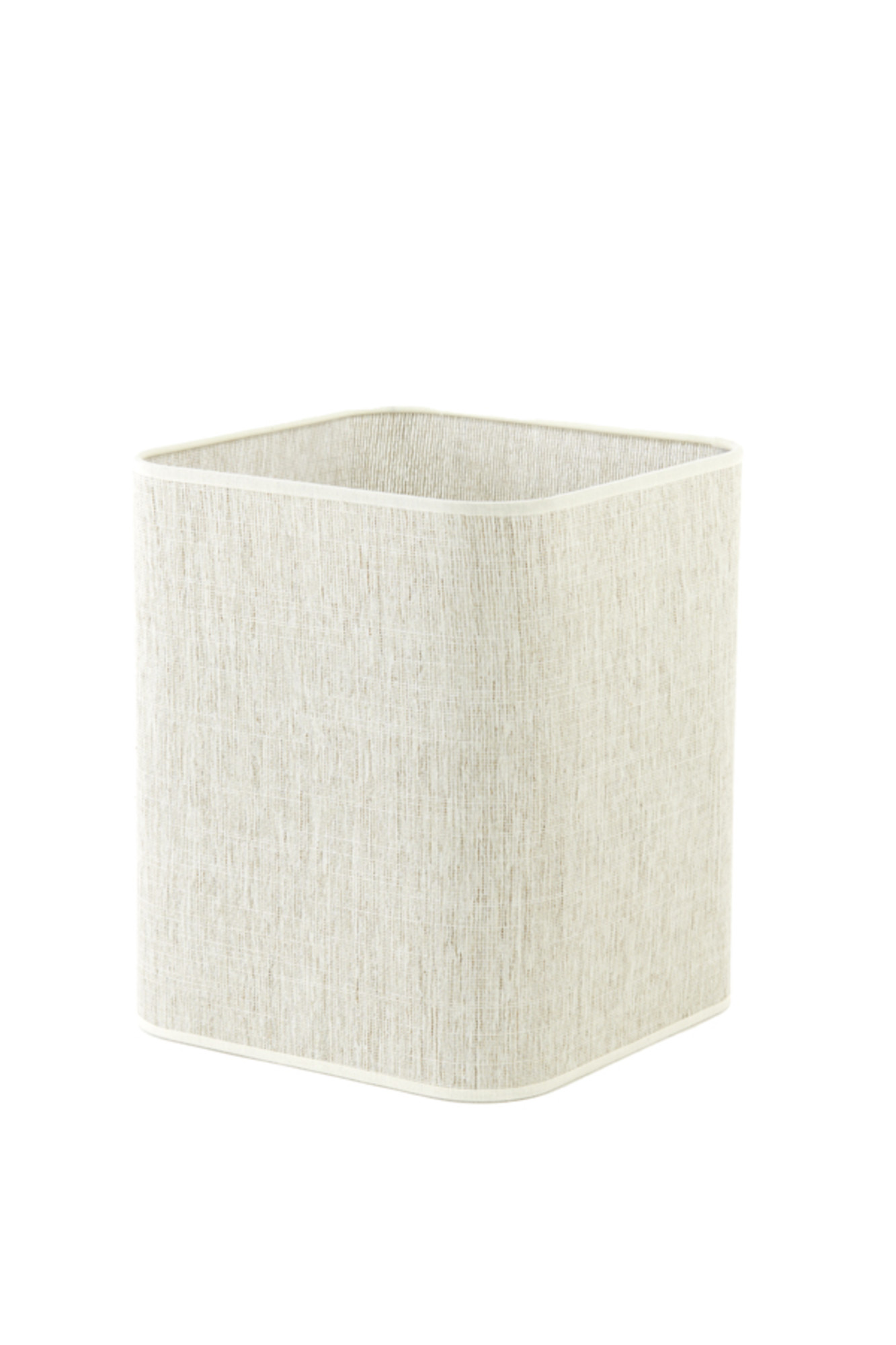 Abat-jour carré en tissu beige Light & Living Breska – Image 2
