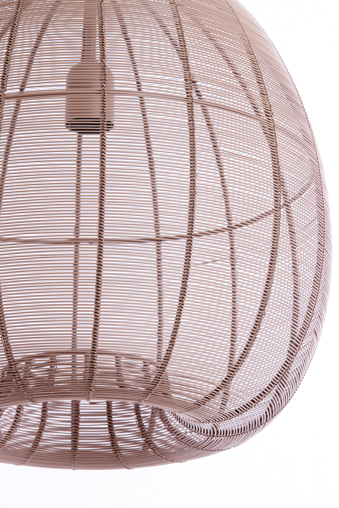 Suspension ovale en rotin naturel Light & Living Oliveria – Image 4