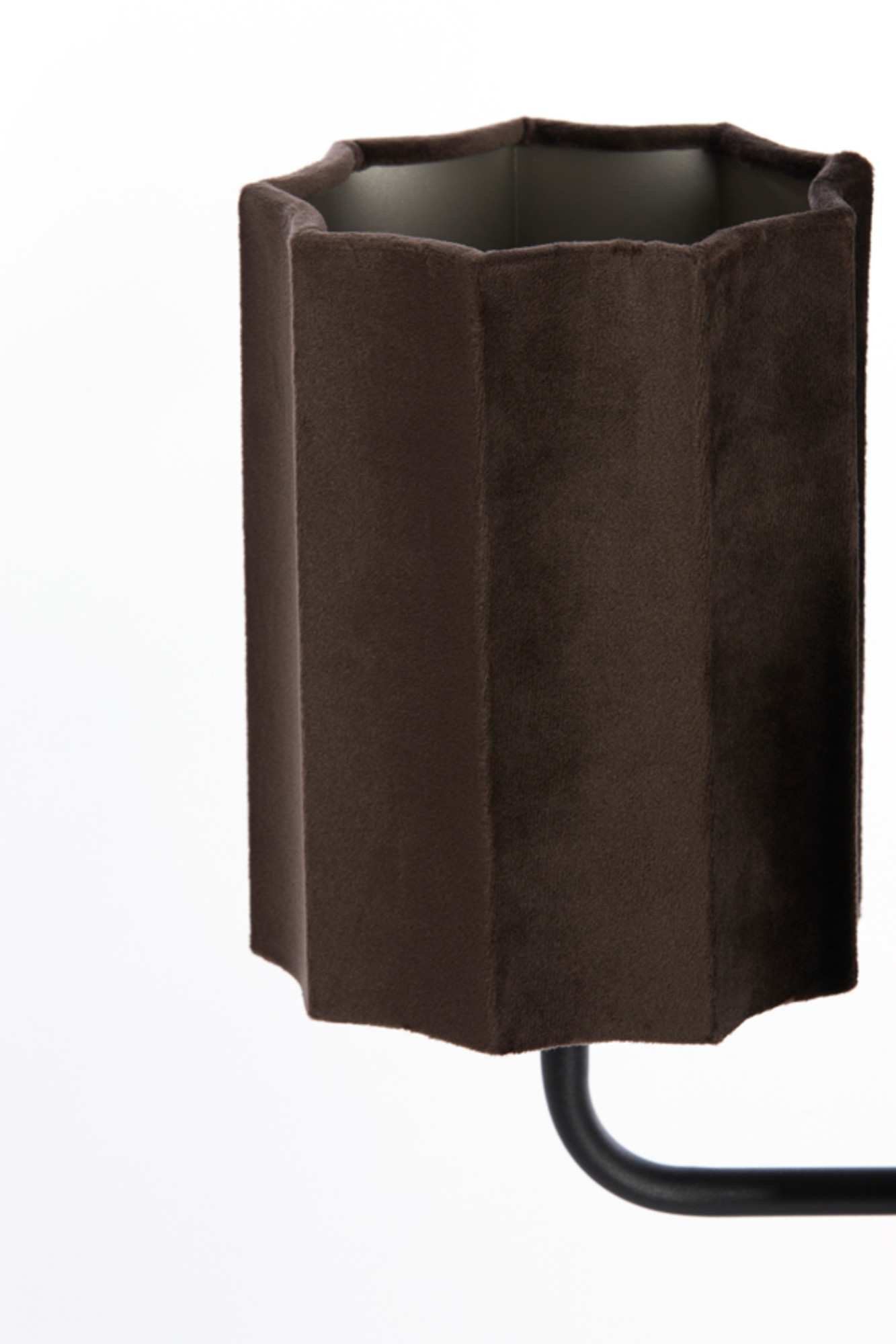 Lampe de table géométrique 3 lumières avec abat-jours Light & Living Edisa – Image 5